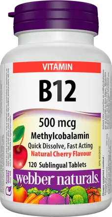 Витамин В12/Б12 (МЕТИЛКОБАЛАМИН) 500 mcg х 120 Сублингвални Таблетки