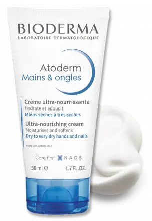 BIODERMA Atoderm Mains & ongles Възстановяващ крем за сухи ръце и нокти х50 мл