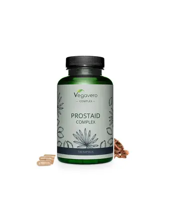 Vegavero PROSTAID COMPLEX Комплекс за Простата Хранителна добавка, 180 капсули