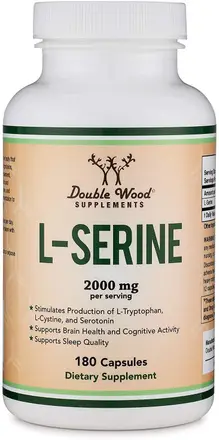 L-SERINE / L-СЕРИН Хранителна добавка, 180 капсули