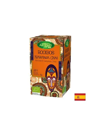 Чай Ройбос с портокал, 20 филтърни пакетчета Herbes del Moli