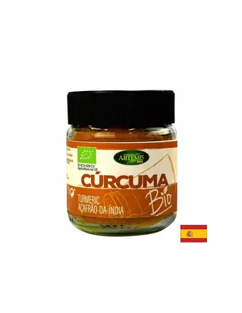 Био куркума за овкусяване на ястия, 85 g, прах