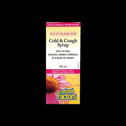Echinamide® Cold & Cough Syrup/ Сироп при кашлица и настинка х 150 ml Natural Factors