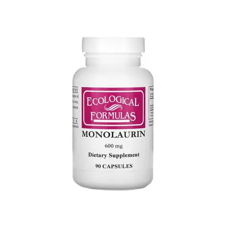Монолаурин - Имунитет, защита от инфекции, енергия, 600 mg, 90 капсули