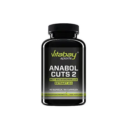 За тонус и енергия - Anabol Cuts 2, 90 капсули Vitabay