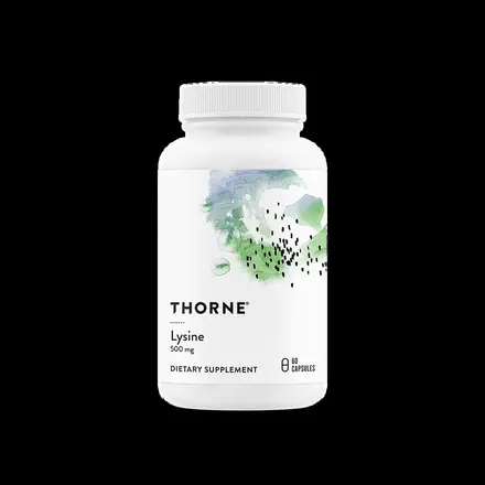 L-лизин – имунно, сърдечно и костно здраве, 500 mg, 60 капсули