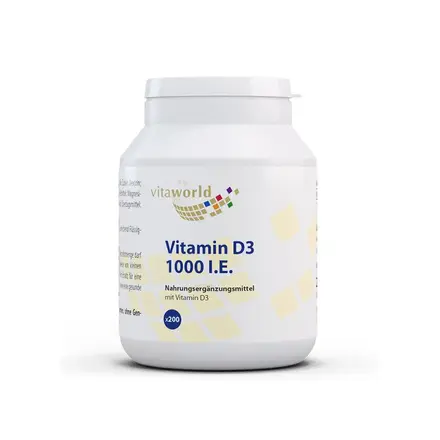 Имунитет - Витамин D3, 1000 IU/25 µg x 200 таблетки