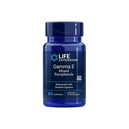 Gamma E Mixed Tocopherols/ Витамин Е ( токофероли микс) х 60 софтгел капсули