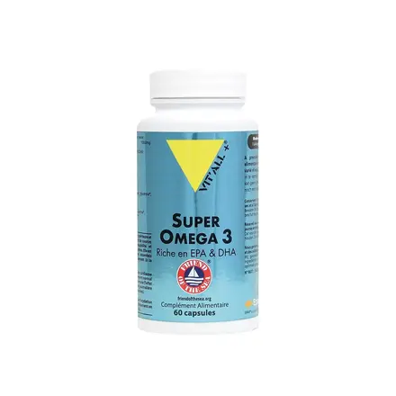 Когнитивна и сърдечна функция - Супер Омега-3, 1000 mg (EPA 400 mg / DHA 300 mg) х 30 капсули