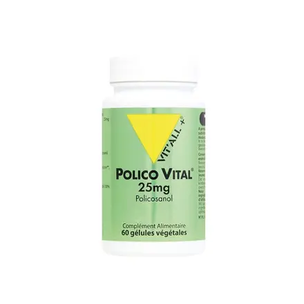 За нормални нива на холестерола - Поликозанол Polico Vital®, 25 mg х 60 капсули