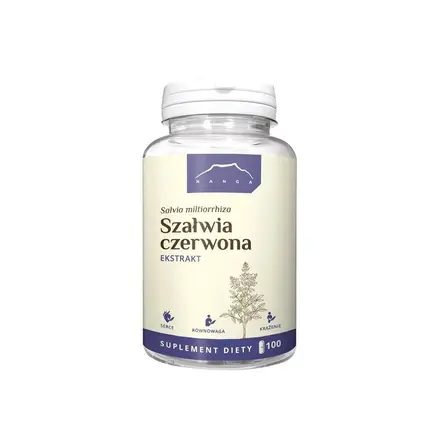 Сърдечно-съдова система - Салвия (червен градински чай), 700 mg х 100 капсули