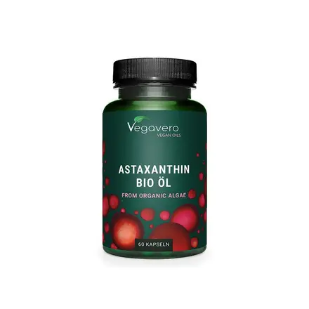 Антиоксидант за здрави очи - Астаксантин, 8 mg х 60 капсули