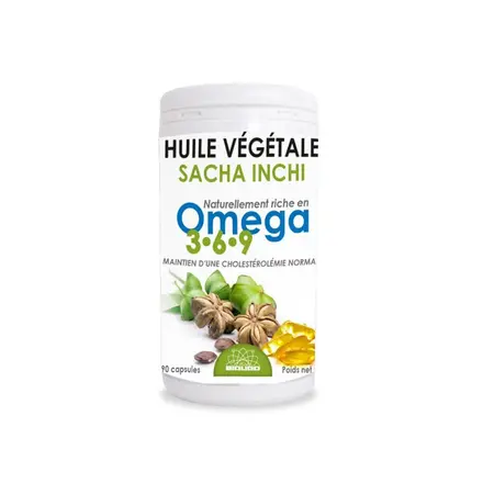 Омега 3, 6 и 9 - Масло от Саша Инчи, 1500 mg х 90 капсули Propos’Nature