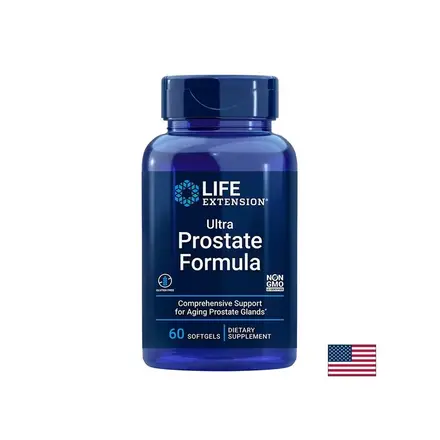 Простата и уринарен тракт - Ultra Prostate Formula, 60 софтгел капсули