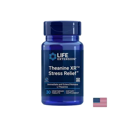 Стрес и тревожност - Theanine XR™ Stress Relief, 30 таблетки