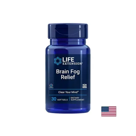 Мозъчна функция- Brain Fog Relief, 30 софтгел капсули