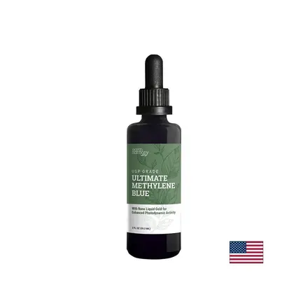 Клетъчно здраве - Метиленово синьо, 10 mg х 59.2 ml капки Earth Harmony Naturals