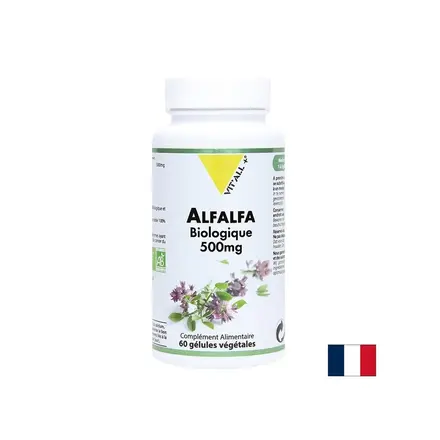 Детоксикатор, източник на ценни нутриенти - Люцерна БИО, 500 mg x 60 капсули