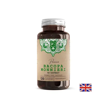 Мозъчна функция и стрес контрол - Бакопа Мониери, 500 mg х 120 капсули