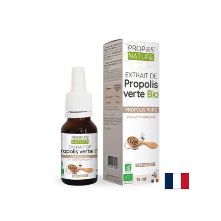 Имунитет - Екстракт от зелен прополис, 15 ml капки (без алкохол)