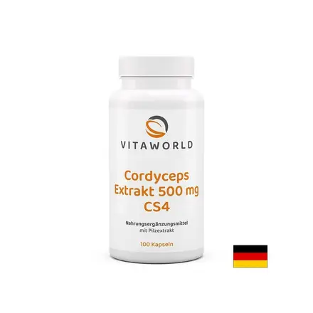Имунитет - Екстракт от гъба Кордицепс CS4, 500 mg x 100 капсули