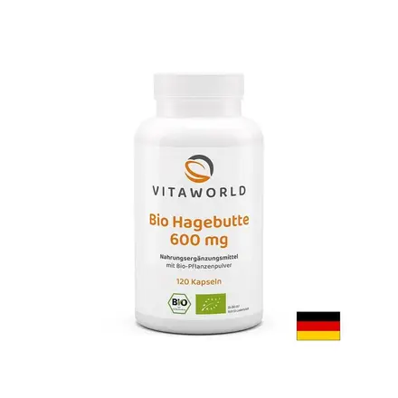 Имунитет и кръвоносна система - Шипка (плод), БИО, 600 mg x 120 капсули