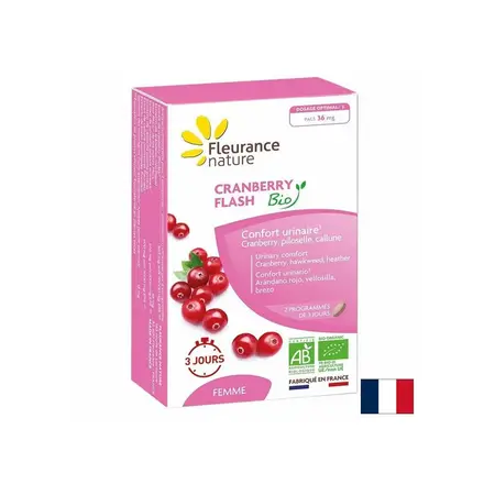 Уринарно здраве - Червена боровинка (36 mg PACs (проантоцианидини), 14 таблетки