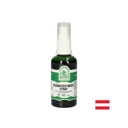 Възпалено гърло и кашлица - Исландски лишей, 50 ml, спрей