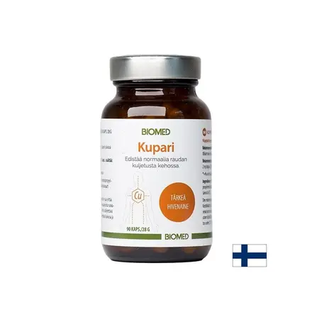 Мед (глюконат) – коса, кожа и енергиен метаболизъм, 2 mg х 90 капсули