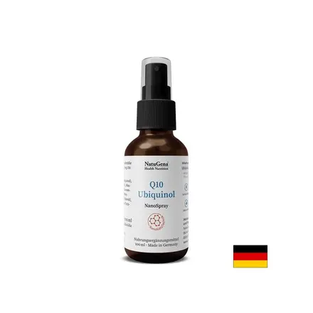 Енергия и здраво сърце - Коензим Q10 Убиквинол (нано), 100 ml орален спрей