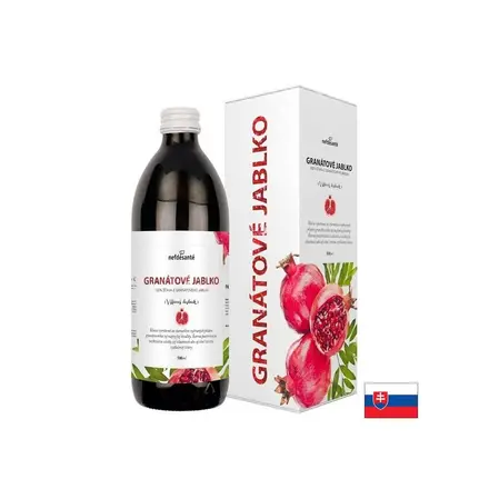 Сок от нар – антиоксидант и тоник за енергия, 500 ml, 10 дози