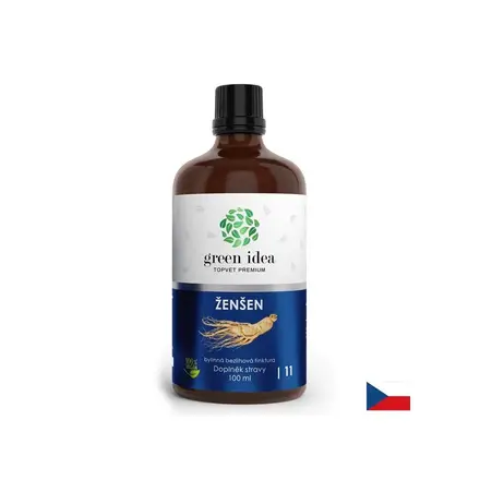 Имунитет и енергия - Корейски женшен, 100 ml тинктура (без алкохол)