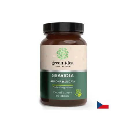 Тонус и силен имунитет - Гравиола (плод), 350 mg x 60 капсули