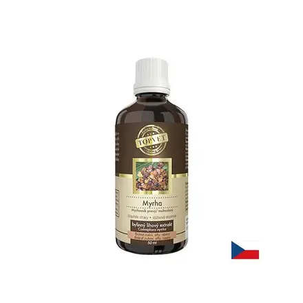 Имунитет и здраво сърце - Смирна (смола) + витамин С, 50 ml тинктура