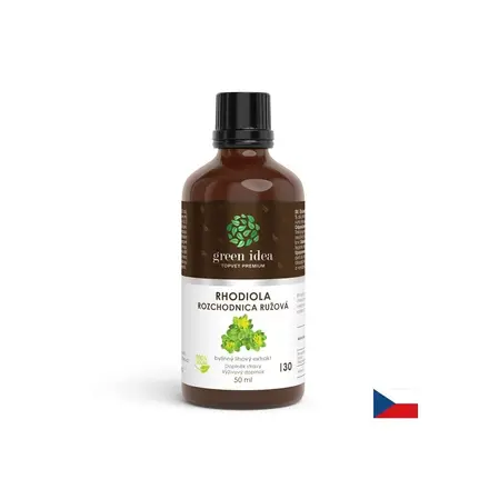 Стрес и добро настроение - Златен корен + витамин С, 50 ml тинктура