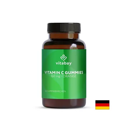 Имунитет - Витамин C, 160 mg x 120 желирани мечета, с вкус на портокал