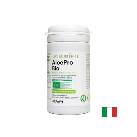 Aloe Pro Алое вера + пробиотици и пребиотици – за добро храносмилане, баланс и имунна защита, 60 капсули
