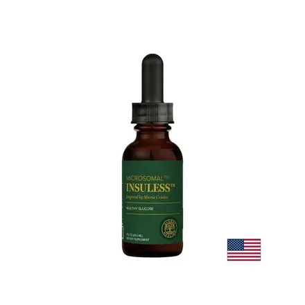 Insuless™ – За контрол на кръвната захар и глюкозен метаболизъм, 29.6 ml капки Microsomal™