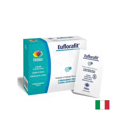 Еуфлорафит комплекс от пробиотици, пребиотици и витамини, Euflorafit, 10 сашета