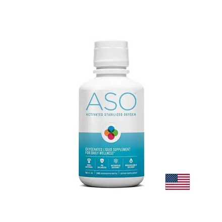 ASO® - Активиран стабилизиран кислород – Клетъчна подкрепа и енергия, 473 ml