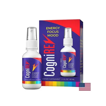 CogniREV – Ментална енергия, фокус и настроение, 60 ml спрей