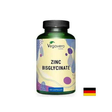 Цинк бисглицинат – Имунитет и хормонален баланс, 12.5 mg, 300 капсули
