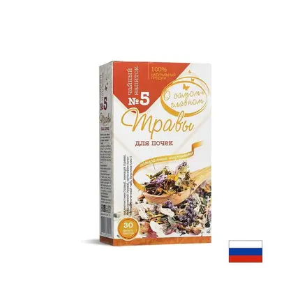 Билков чай за бъбреци №5 30 филтърни пакетчета