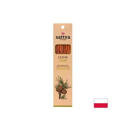 Ароматни пръчици Кедър за спокойна и балансирана атмосфера – Cedar, 15 бр.