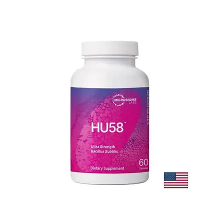 HU58™ – Научно проучен пробиотичен щам за чревен баланс и имунна модулация, 100 mg, 60 капсули