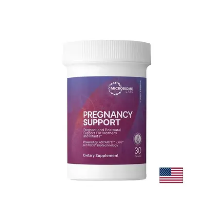 Пробиотик за бременни и кърмещи – Чревен комфорт и имунна защита, Pregnancy Support™, 207 mg, 30 капсули