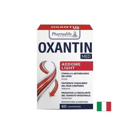 Алое вера + Тамаринд + Фукус – Метаболизъм и плосък корем, Oxantin Med Addome Light, 60 таблетки