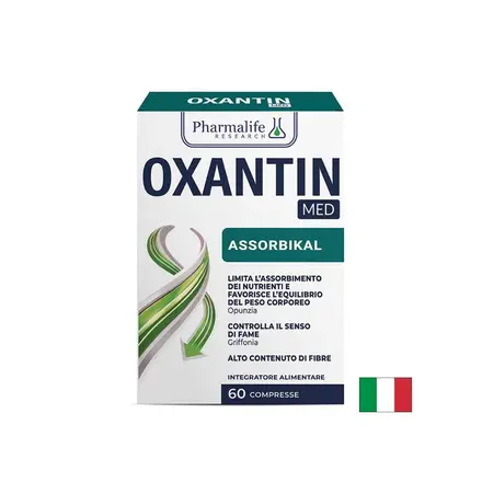 Хитозан 1200 mg + Опунция + 5-HTP – Контрол на емоционалното хранене, Oxantin Med, 60 таблетки