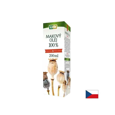 Масло от маково семе За нормален холестерол и сърдечно здраве 200 ml