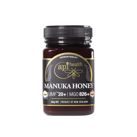 Манука мед UMF™ 20+ / MGO 826 Мощна антимикробна защита и имунна подкрепа 500 g